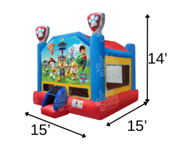 IMG 6235 1746214059 Paw Patrol Bounce House 16'6 x 15' x 14