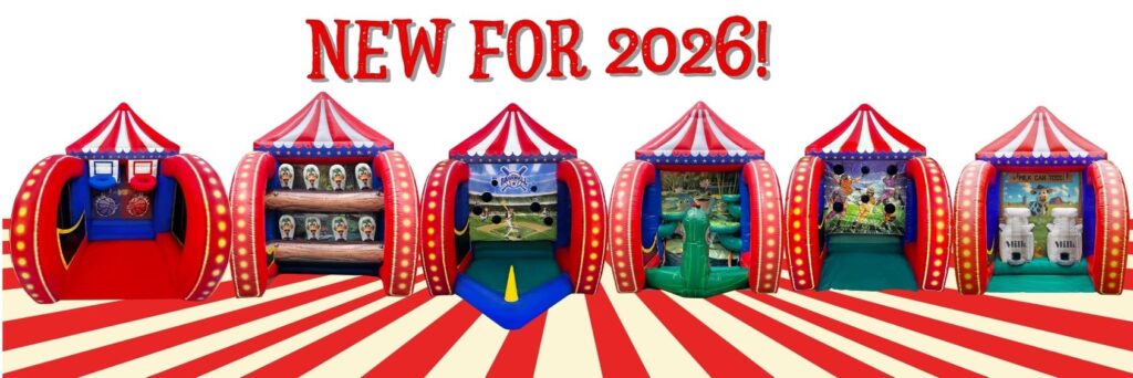 Website banner size template Carnival Games